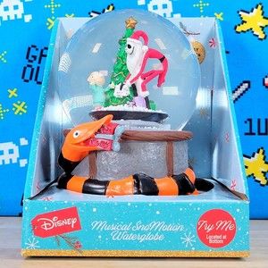 Disney Nightmare Before Christmas Jack Skellington Musical SnoMotion WaterGlobe